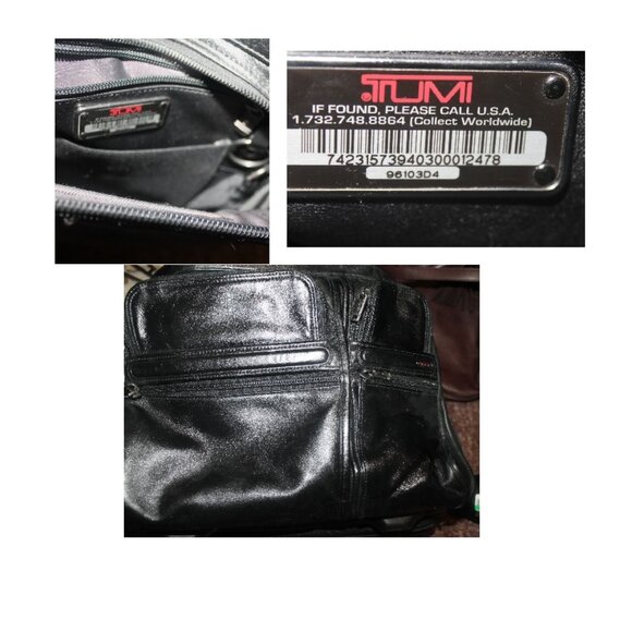 Tumi Alpha Napa 17" Deluxe Expandable Wheeled Travel Weekender Carry On - Picture 10 of 10